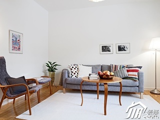 简约风格小户型舒适经济型40平米客厅沙发背景墙沙发图片