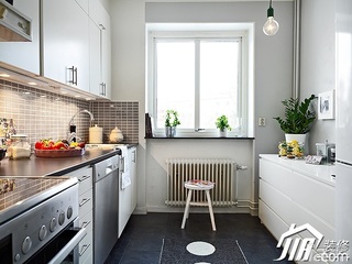简约风格小户型简洁经济型40平米厨房橱柜定做