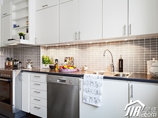 简约风格小户型简洁经济型40平米厨房橱柜设计图纸