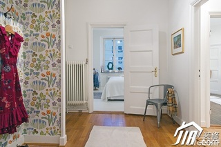 公寓简洁白色经济型90平米设计图纸
