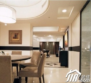 新古典风格三居室大气3万以下餐厅灯具图片