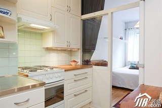 北欧风格小户型经济型厨房隔断橱柜定做