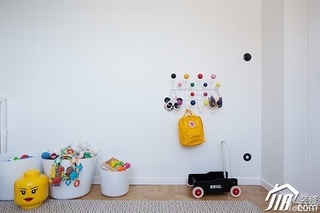 北欧风格二居室经济型儿童房效果图