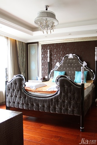 新古典风格复式古典豪华型140平米以上卧室床效果图