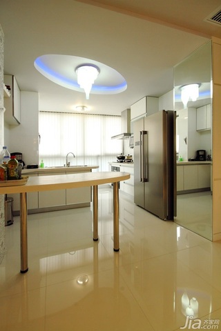 公寓大气白色豪华型140平米以上厨房吊顶设计图