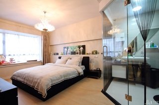 公寓大气白色豪华型140平米以上卧室装修效果图