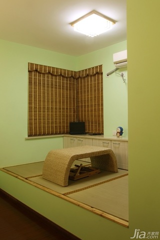简约风格公寓温馨原木色富裕型榻榻米设计