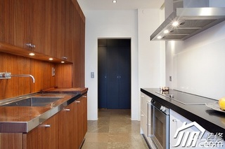 北欧风格二居室简洁经济型80平米厨房橱柜设计图纸