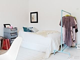 北欧风格小户型经济型卧室床头柜效果图