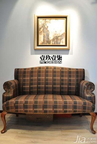 欧式风格公寓富裕型沙发背景墙沙发图片