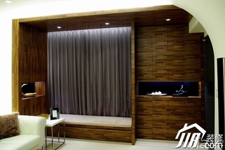 简约风格公寓简洁经济型80平米客厅飘窗装修效果图