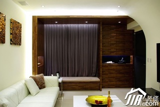 简约风格公寓简洁经济型80平米客厅沙发图片