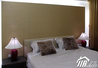 简约风格公寓简洁经济型80平米卧室床效果图