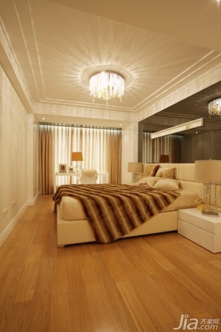 简约风格公寓奢华富裕型120平米卧室床图片