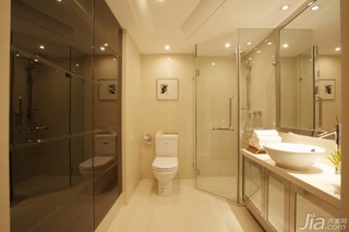 简约风格公寓简洁富裕型120平米卫生间洗手台效果图