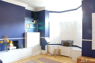 简约风格复式简洁白色经济型客厅装潢