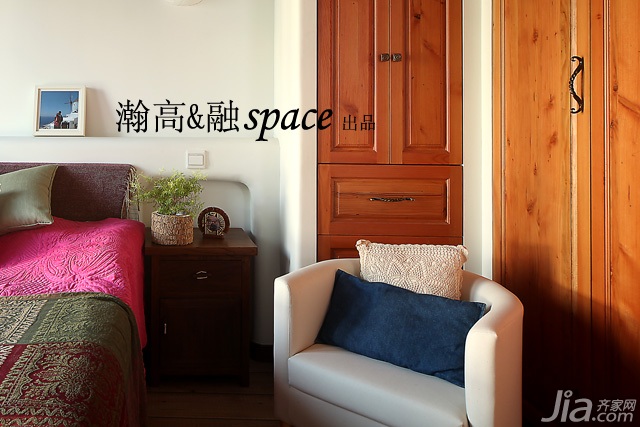 白色装修,公寓装修,简约风格,田园风格,小清新,卧室,沙发,衣柜,瀚高&融设计