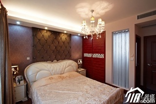 新古典风格公寓奢华富裕型120平米卧室床效果图