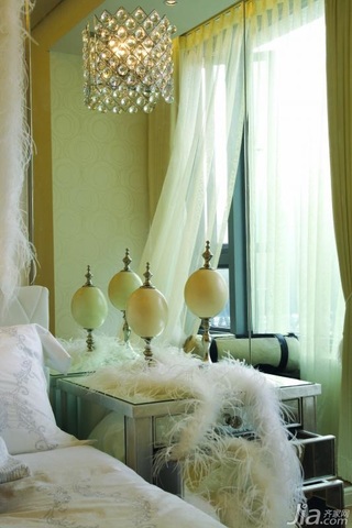 欧式风格公寓富裕型卧室灯具图片