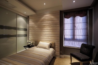 欧式风格公寓豪华型卧室卧室背景墙床效果图
