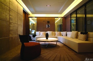 简约风格别墅富裕型客厅沙发图片