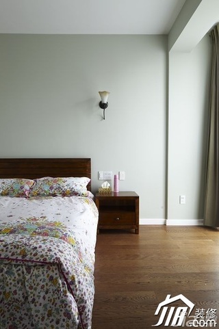 地中海风格二居室舒适富裕型卧室床头柜图片