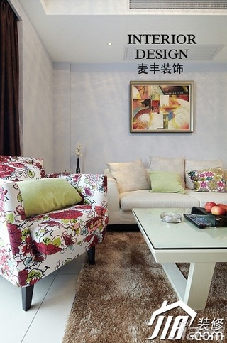 简约风格公寓经济型130平米客厅沙发效果图