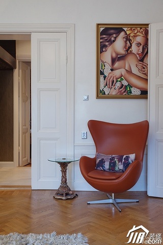 北欧风格公寓富裕型客厅沙发效果图