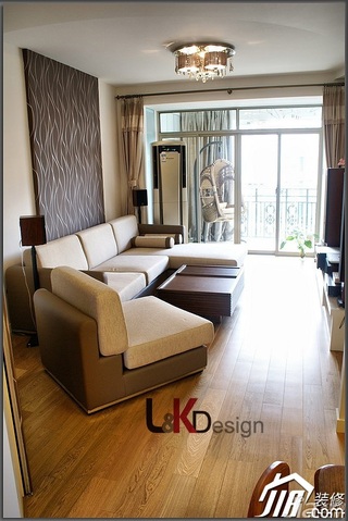 宜家风格小户型温馨暖色调富裕型客厅沙发背景墙沙发图片