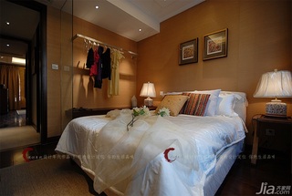 设计年代欧式风格公寓暖色调卧室灯具图片