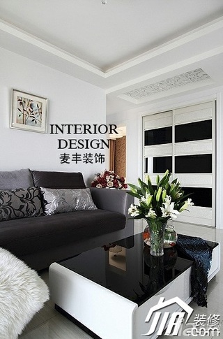 简约风格公寓经济型100平米客厅沙发图片