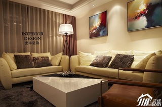 公寓富裕型110平米客厅沙发效果图