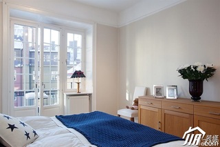欧式风格二居室3万-5万卧室床效果图