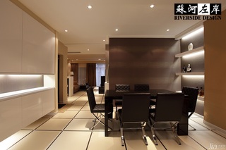 欧式风格别墅大气暖色调富裕型140平米以上餐厅餐桌图片