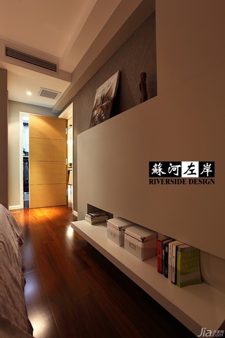 简约风格公寓浪漫咖啡色豪华型卧室背景墙设计