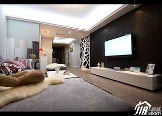 简约风格公寓经济型100平米客厅沙发效果图
