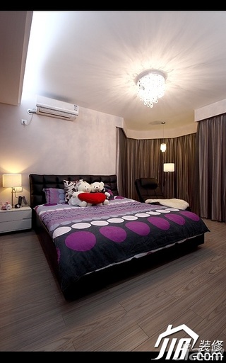 简约风格公寓经济型100平米卧室床图片