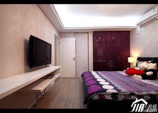 简约风格公寓经济型100平米卧室床图片