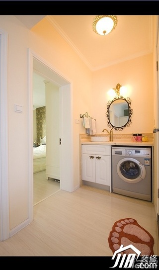混搭风格公寓经济型70平米卫生间洗手台效果图