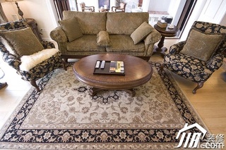简欧风格公寓富裕型客厅沙发图片