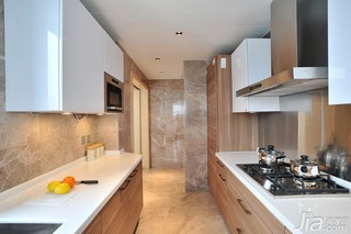 欧式风格三居室大气富裕型厨房橱柜设计