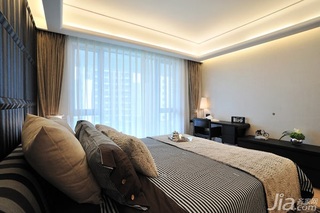 欧式风格三居室大气富裕型卧室床图片