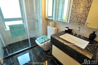 欧式风格三居室大气富裕型卫生间洗手台效果图