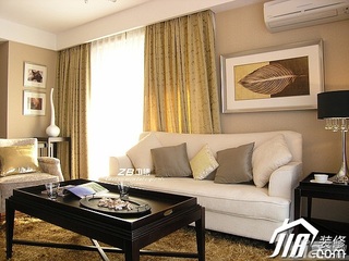 简约风格三居室简洁20万以上130平米客厅沙发背景墙沙发效果图