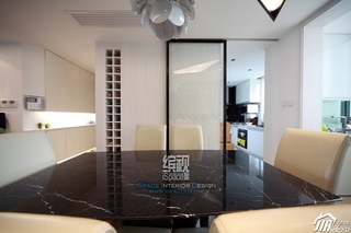 简约风格公寓时尚经济型110平米餐厅餐桌图片