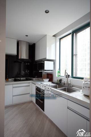 简约风格公寓简洁经济型110平米厨房橱柜效果图
