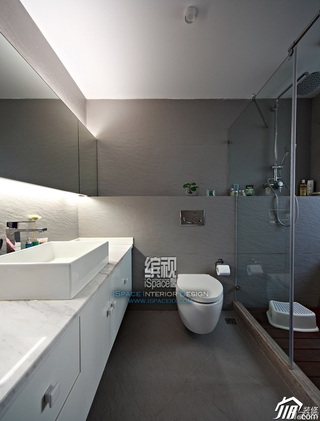 简约风格公寓经济型110平米卫生间洗手台图片