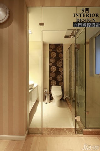 简约风格公寓时尚富裕型卫生间设计