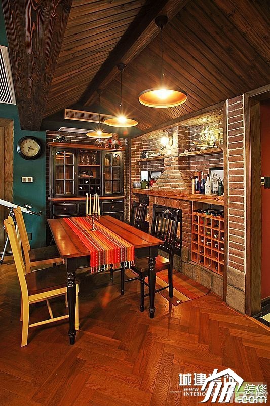 混搭风格,10-15万装修,公寓装修,餐厅,灯具,餐桌,城建装饰