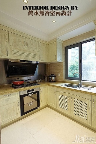 公寓奢华豪华型130平米厨房橱柜设计图